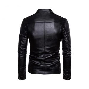 Men’s Leather Fashion Jacket CI – 9890