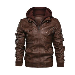 Men’s Leather Fashion Jacket CI -4005