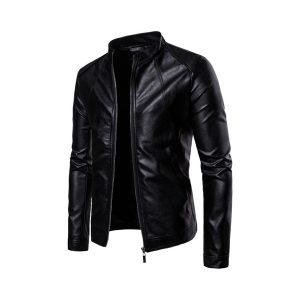 Men’s Leather Fashion Jacket CI -2009