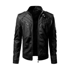 Men’s Leather Fashion Jacket CI -1900