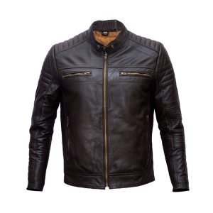 Men’s Leather Fashion Jacket CI – 8865