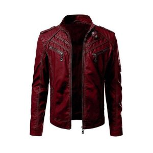 Men’s Leather Fashion Jacket CI -1887
