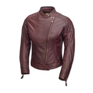 Ladies Leather Fashion Jacket CI -1232
