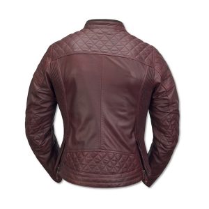 Ladies Leather Fashion Jacket CI -1232