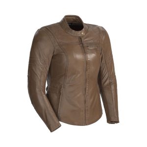 Ladies Leather Fashion Jacket CI – 9887